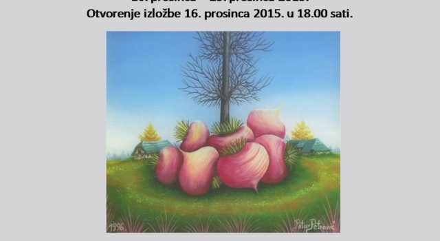 Otvorenje izložbe Petar Petrović