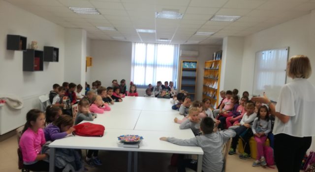 Posjeti osnovnoškolaca Gradskoj knjižnici Đurđevac