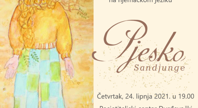 Pozivnica – Predstavljanje slikovnice Pjesko, pješčani dječak