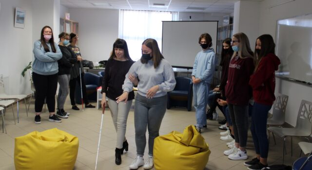 Radionice s Udrugom slijepih Koprivničko – križevačke županije