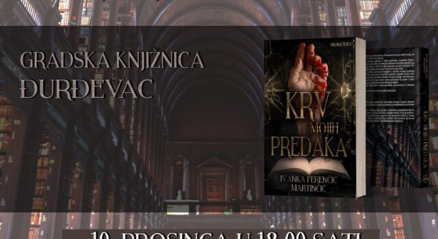 Predstavljanje nove knjige Ivanke Ferenčić Martinčić: Krv Mojih predaka