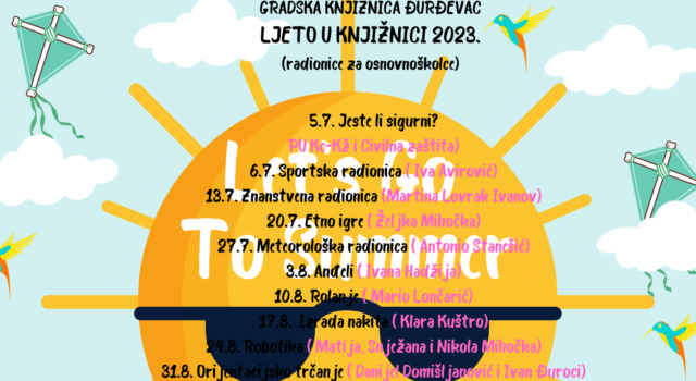 Ljeto u knjižnici!!!