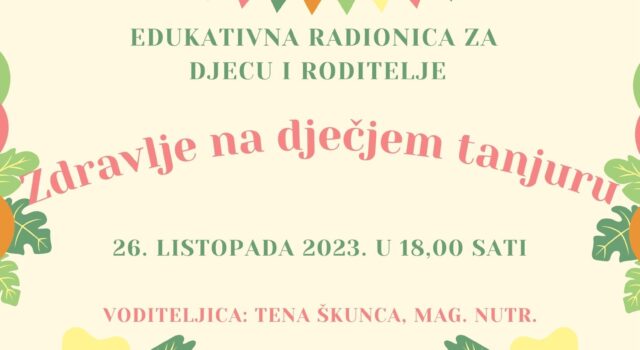 Zanimljivo edukativno predavanje i radionica Fruit Party