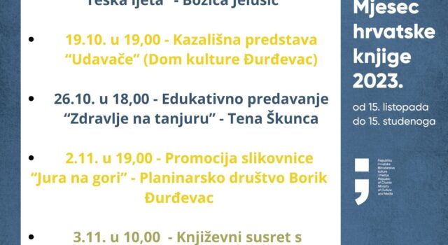 Mjesec hrvatske knjige