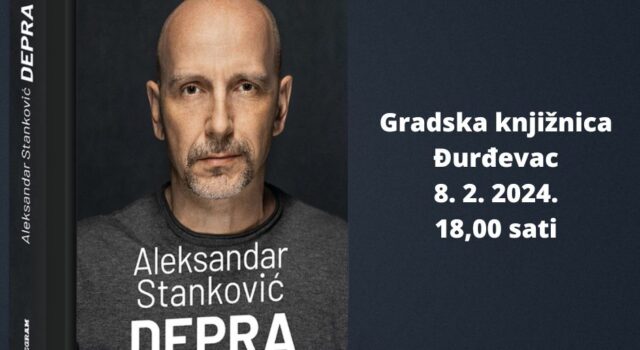 Aleksandar Stanković u knjizi “Depra” prvi put progovara o svojoj teškoj borbi s depresijom