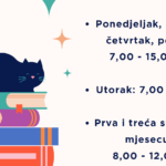 Radno vrijeme knjižnice grada Đurđevca