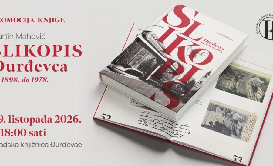 Promocija knjige „Slikopis Đurđevca od 1898. do 1978.” autora Martina Mahovića